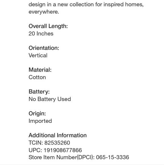 LAST 1!🎄 Striped Stocking Tan - Threshold designed with Studio McGee 1 stocking - Picture 7 of 12